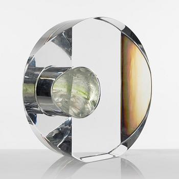 Erika Lagerbielke, unik skulptur, Orrefors, 2002.