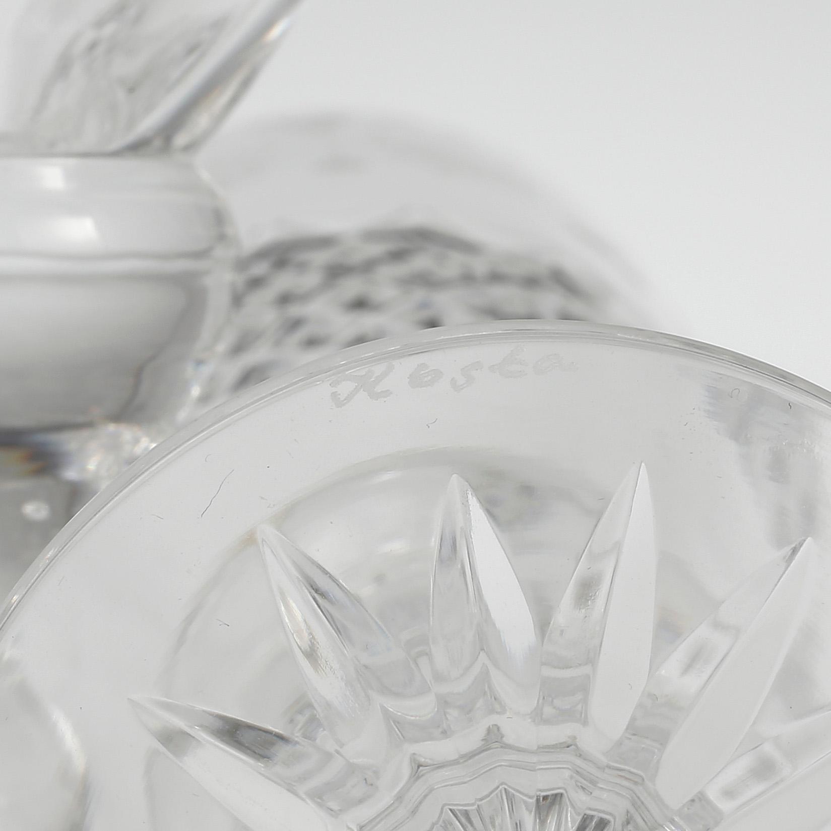 GLASSERVIS, 85 delar, "Elvira Madigan", Kosta.