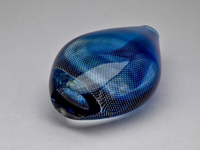 VAS, glas, Kraka, Sven Palmqvist, Orrefors, sign och nr 349.