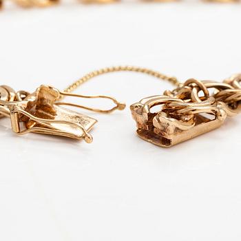A 14K gold bracelet. Bismarck-koru, Helsinki 1975.
