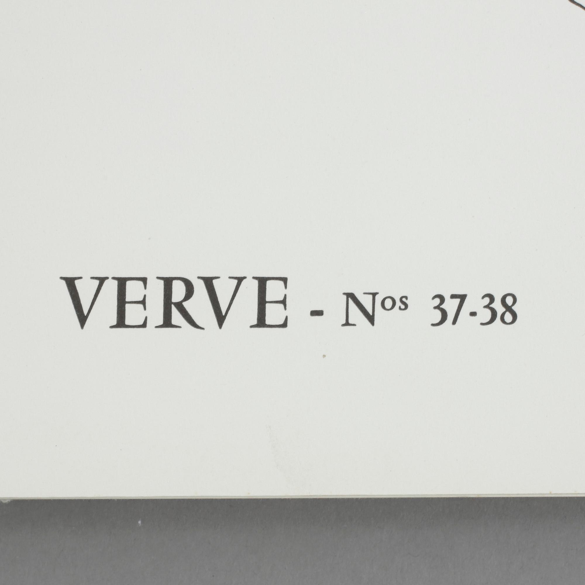 MARC CHAGALL, BOK, "Dessins pour la bible", Marc Chagall. Verve vol X, NO 37-38, 1960.