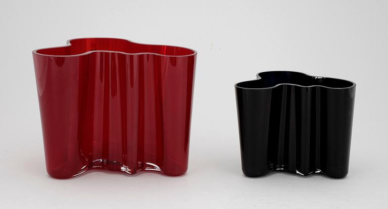 VASER, 2st, glas. "Savoy", Alvar Aalto. Iittala.