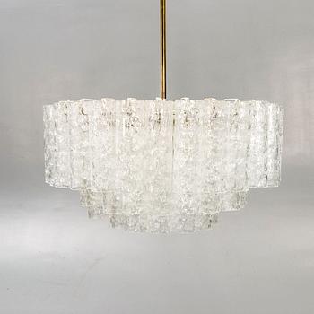 Doria Lichtenwerken, ceiling lamp, Austria, mid-20th century.