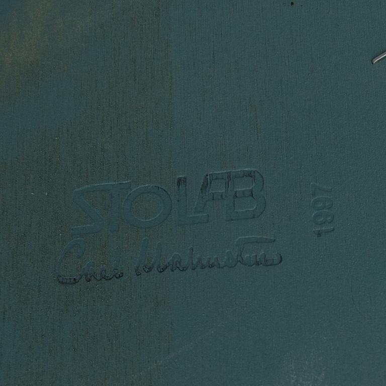 KARMSTOLAR, 4 st, "Lilla Åland", Carl Malmsten, 1900-talets andra hälft.