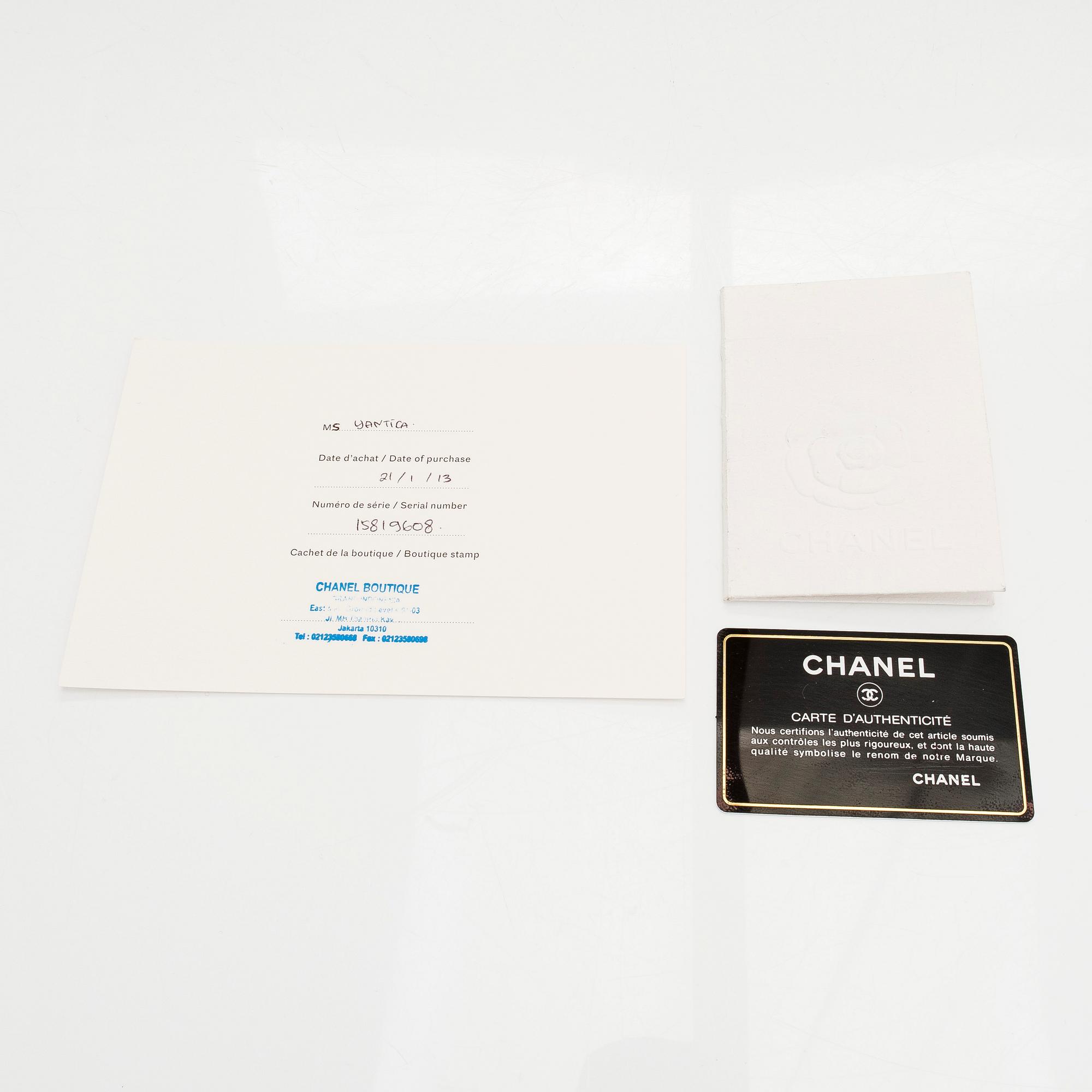 Chanel, väska, "Maxi Double Flap Bag", 2011.