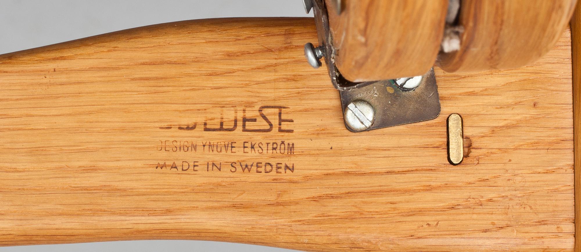 FÅTÖLJ, "Lamino", Yngve Ekström, Swedese.