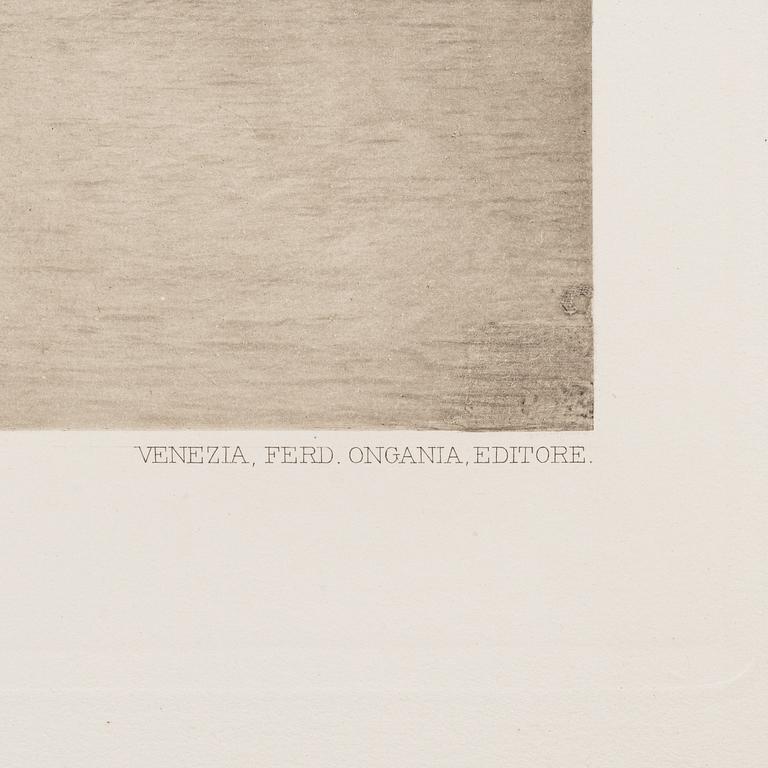 Photogravure plates from Venice.