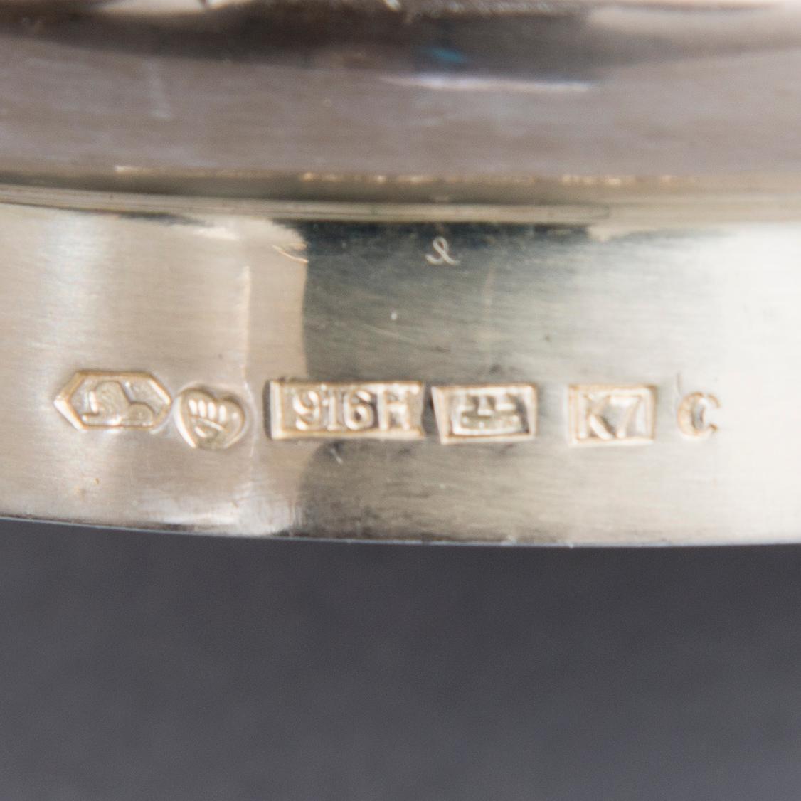 TAPIO WIRKKALA, KAHVIKANNU, SOKERIKKO JA KERMAKKO. Sign. TW. Kultakeskus, Hämeenlinna 1962, -65 ja -65.