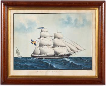 Lars Petter Sjöström, Briggen "Malmö" från Malmö.