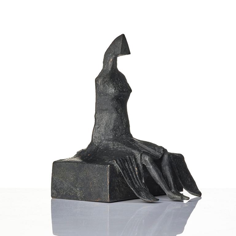 Lynn Chadwick, "Maquette VI Sitting Woman".