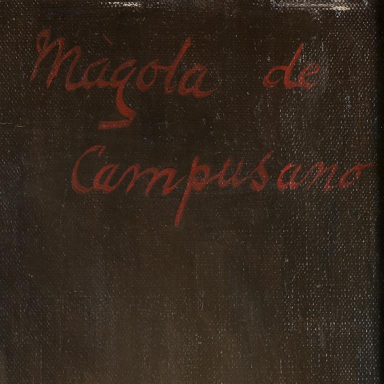 KARIN STACKELBERG - LAGERBERG, olja på duk. Signerad och daterad 1915.