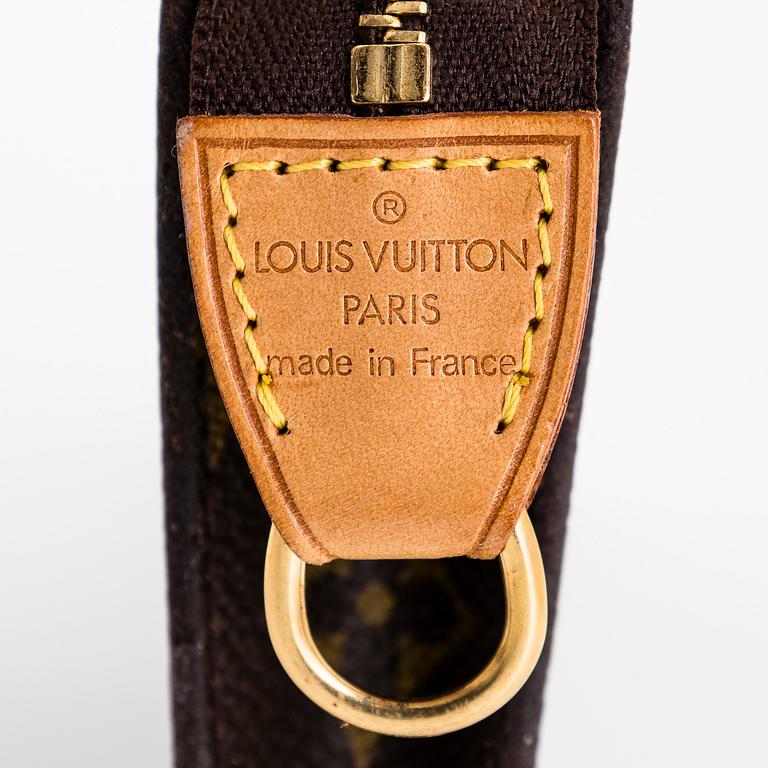 Louis Vuitton, a monogram canvas "Bucket" bag and pochette.