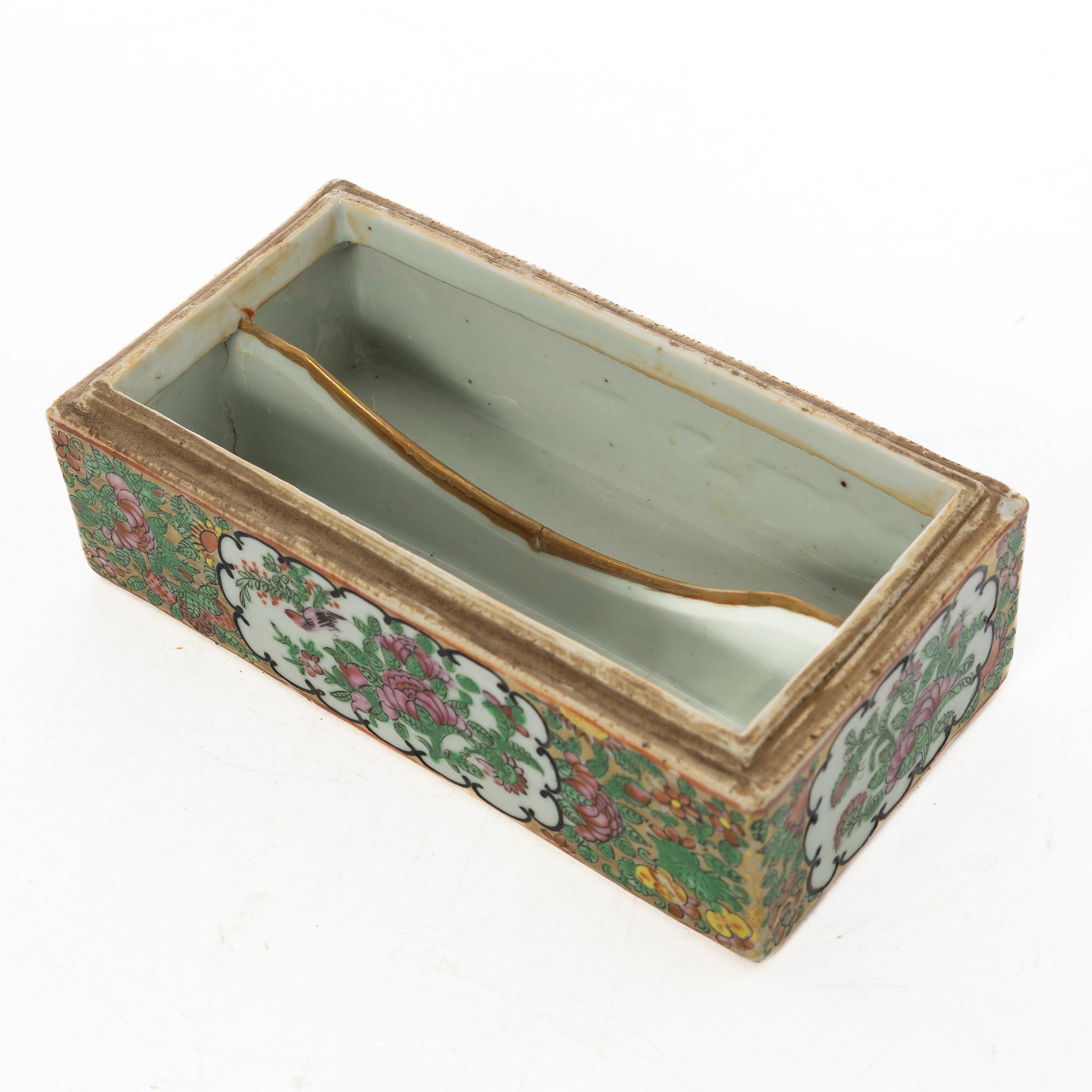 Parti porslin, 6 delar, Kina, 1800-1900-tal.