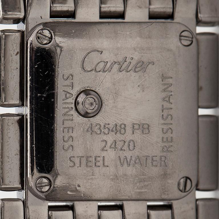 Cartier, Panthère Ruban, armbandsur, 17 x 17 mm.