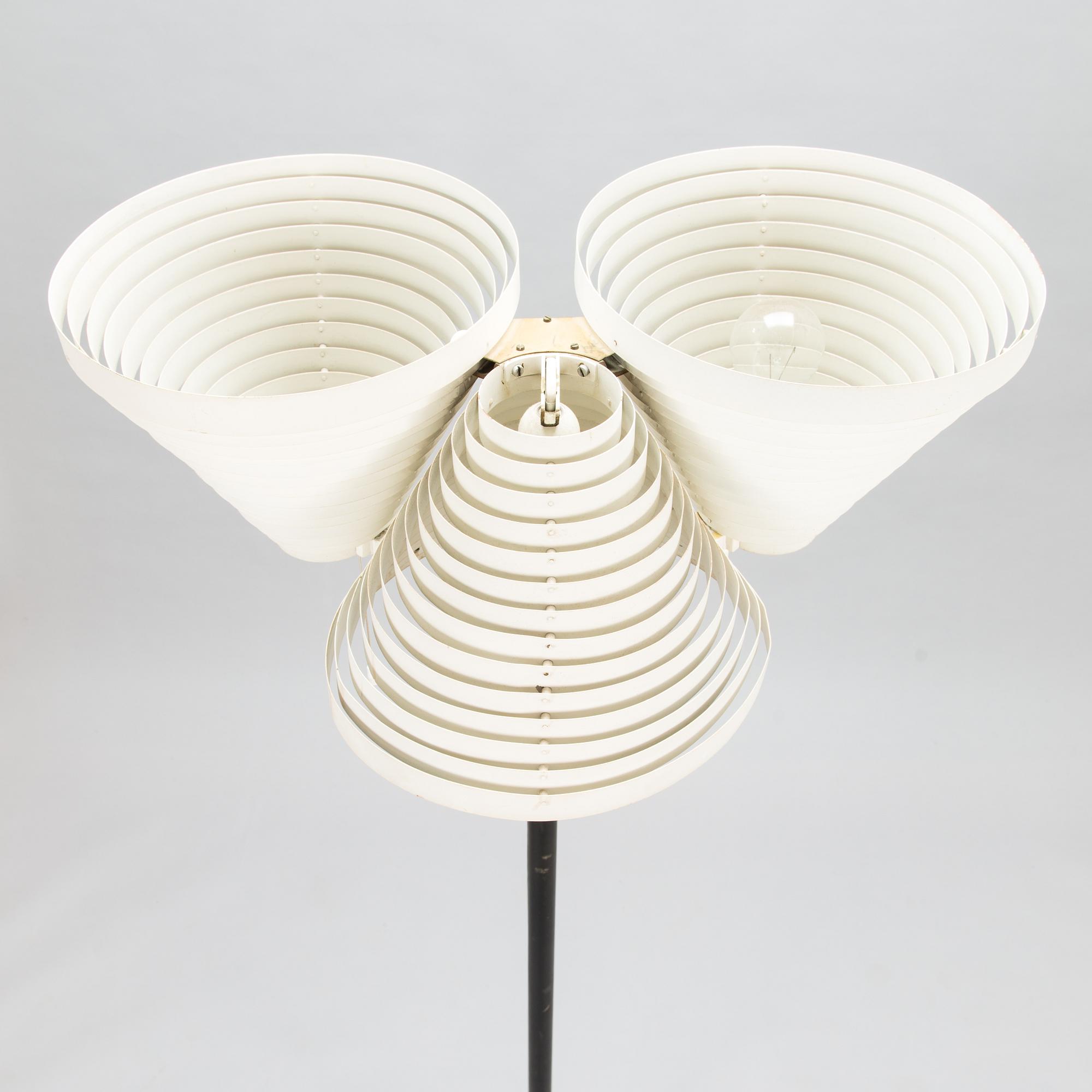 Alvar Aalto, a 'A 809' floor lamp for Valaistustyö.