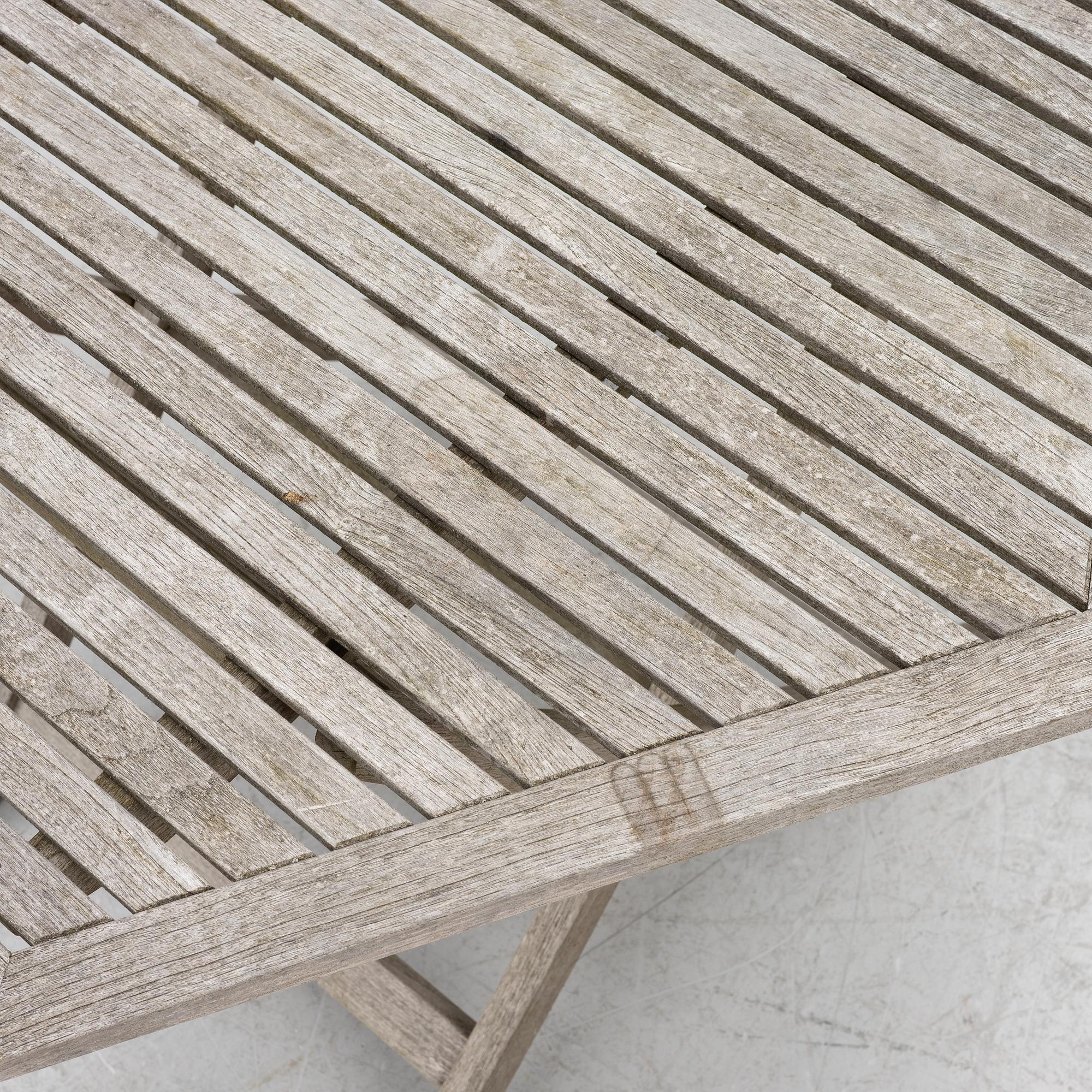 Garden furniture, 5 pieces, Viken and Kargaarden respectively, latter half of the 20th century.