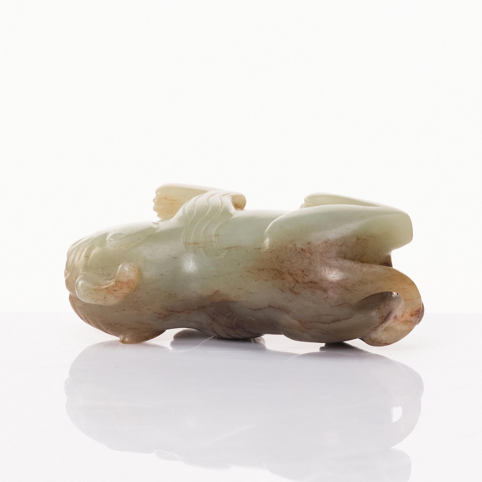 Figurin, nefrit. Qingdynastin.