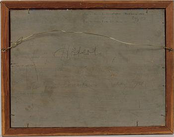 KALLE EKLUND, olja på duk på pannå. Sign o dat 1930.