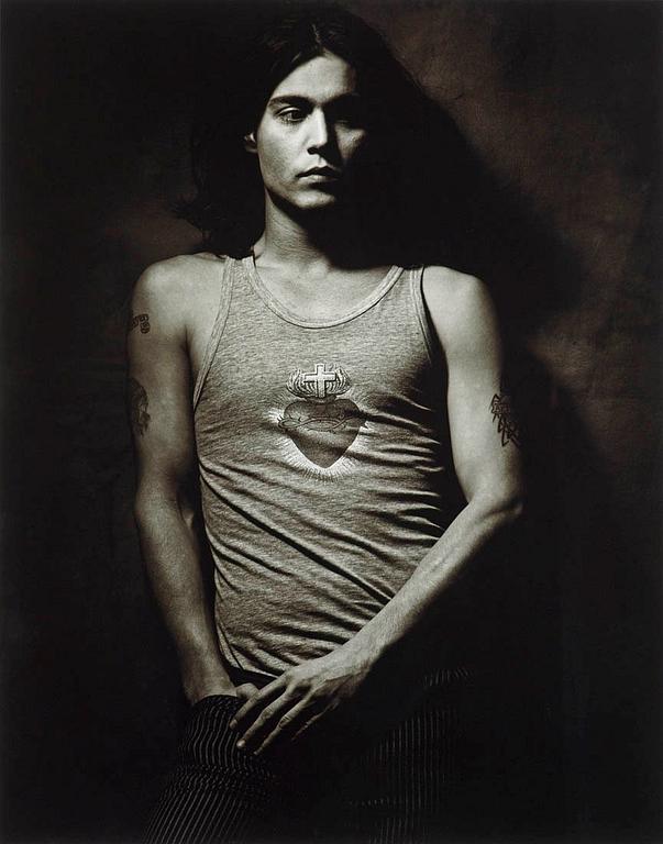 Albert Watson, "Johnny Depp, New York City, 1993".