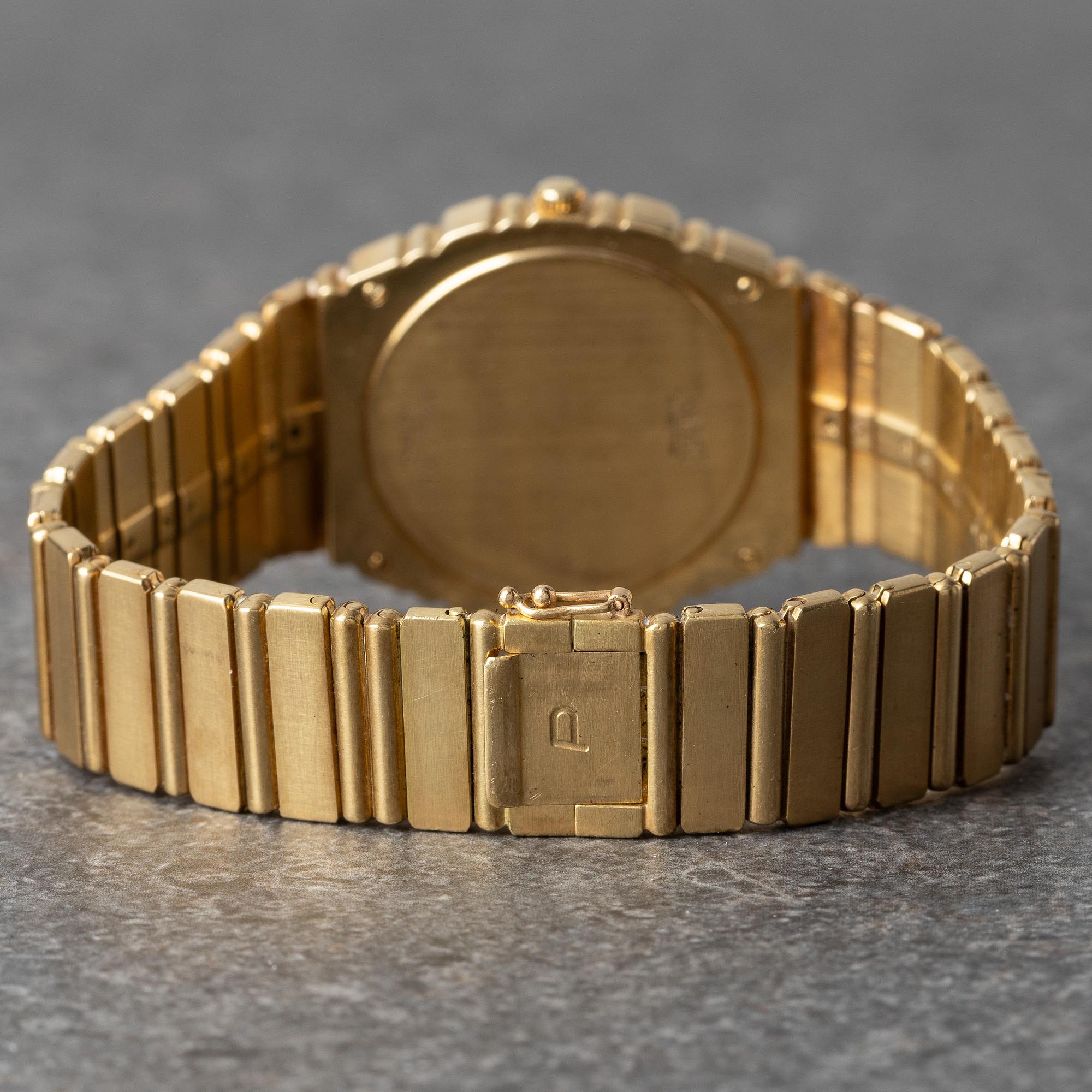 Piaget, Polo, "Diamond Dial", ca 1980.
