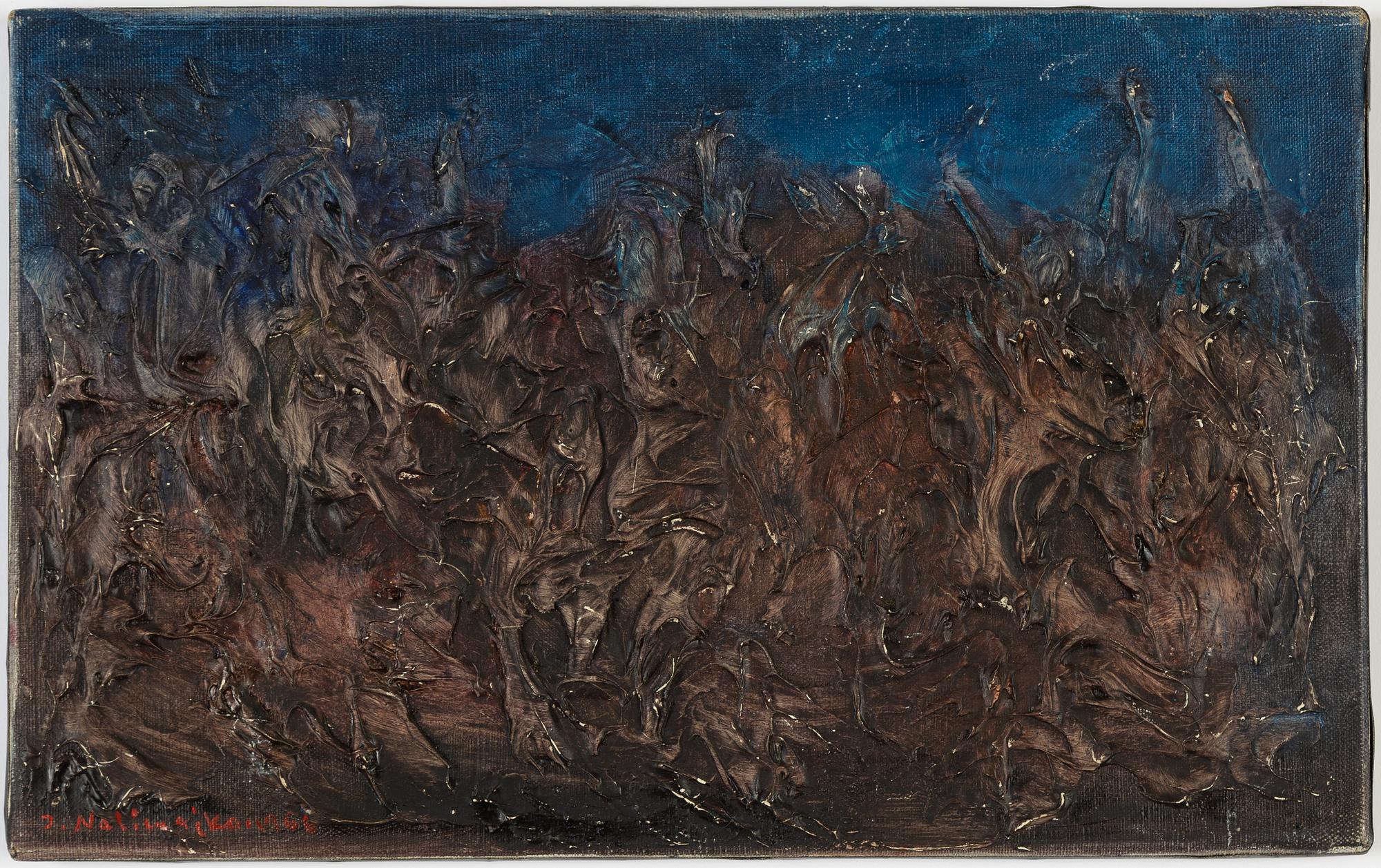 Jan Naliwajko, oil on canvas, signed and dated 1966.