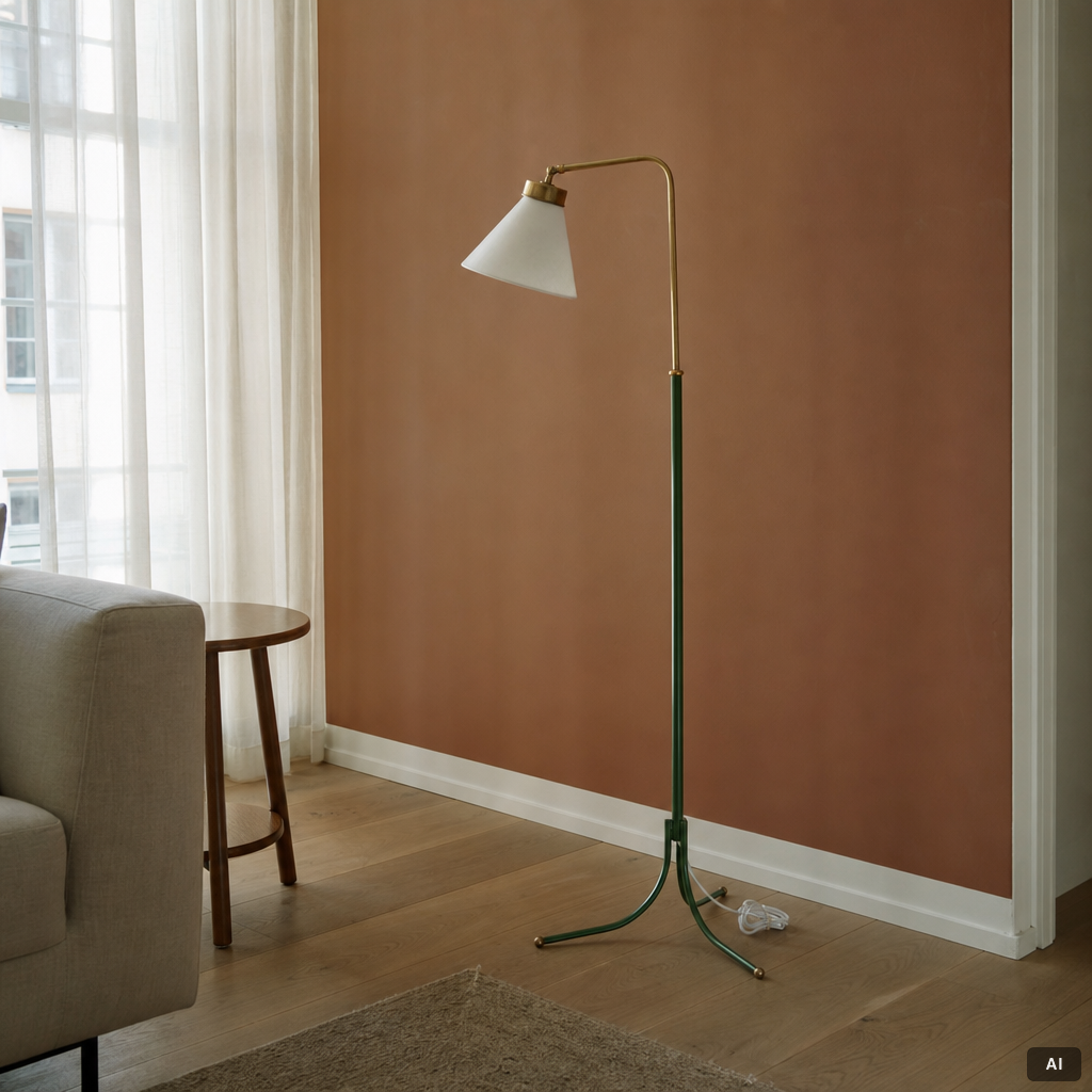 Josef Frank, Floor lamp, model G 1842, Svenskt Tenn.