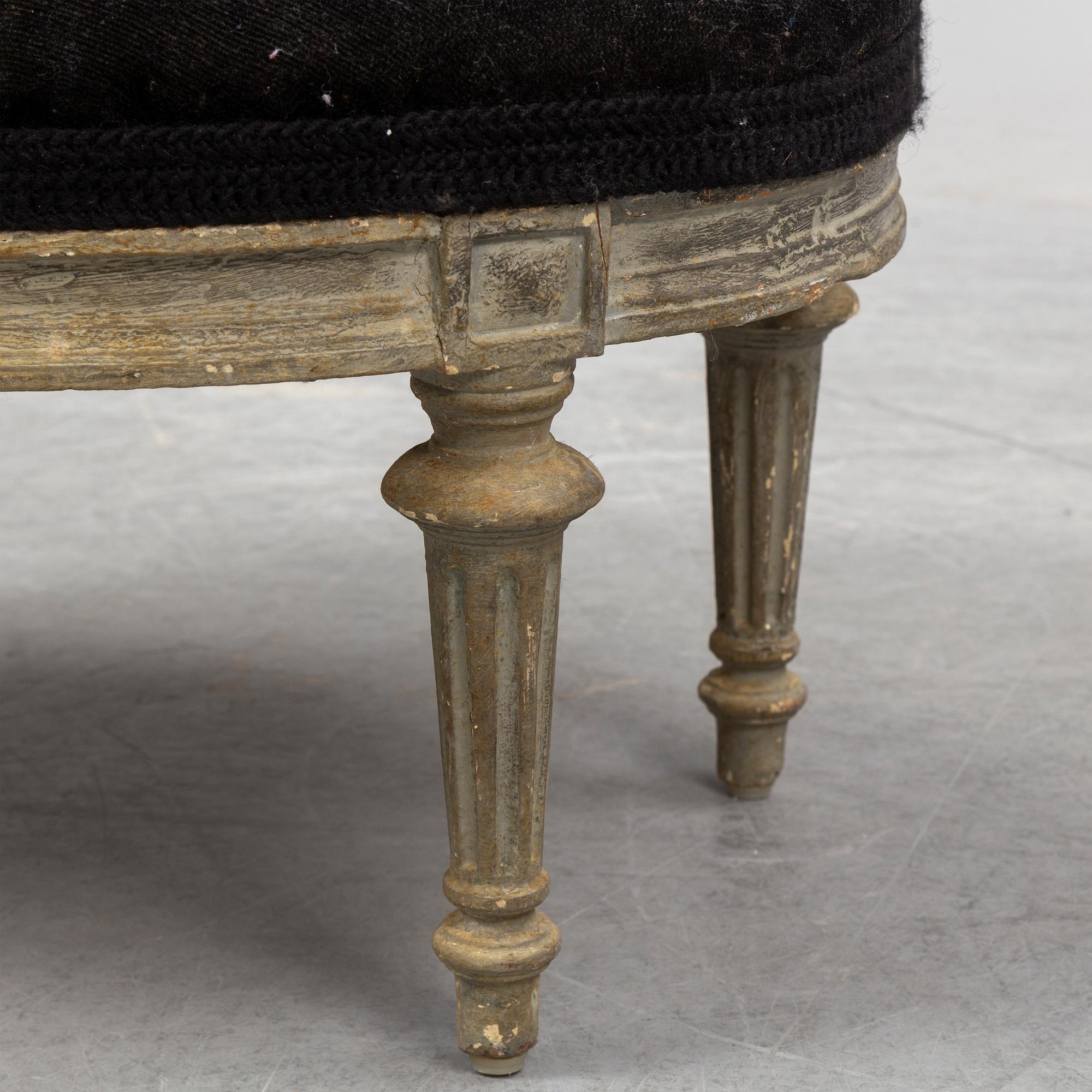 A 18th Century Louis XVI stool.