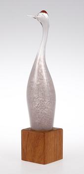 FIGURIN, glas, Vicke Lindstrand, Kosta.