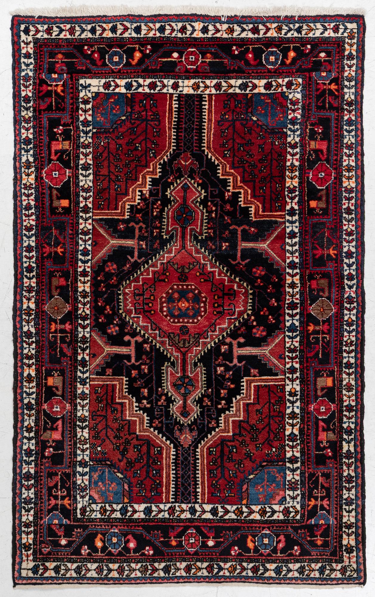 Carpet, Tukhestan, approx. 215 x 133 cm.
