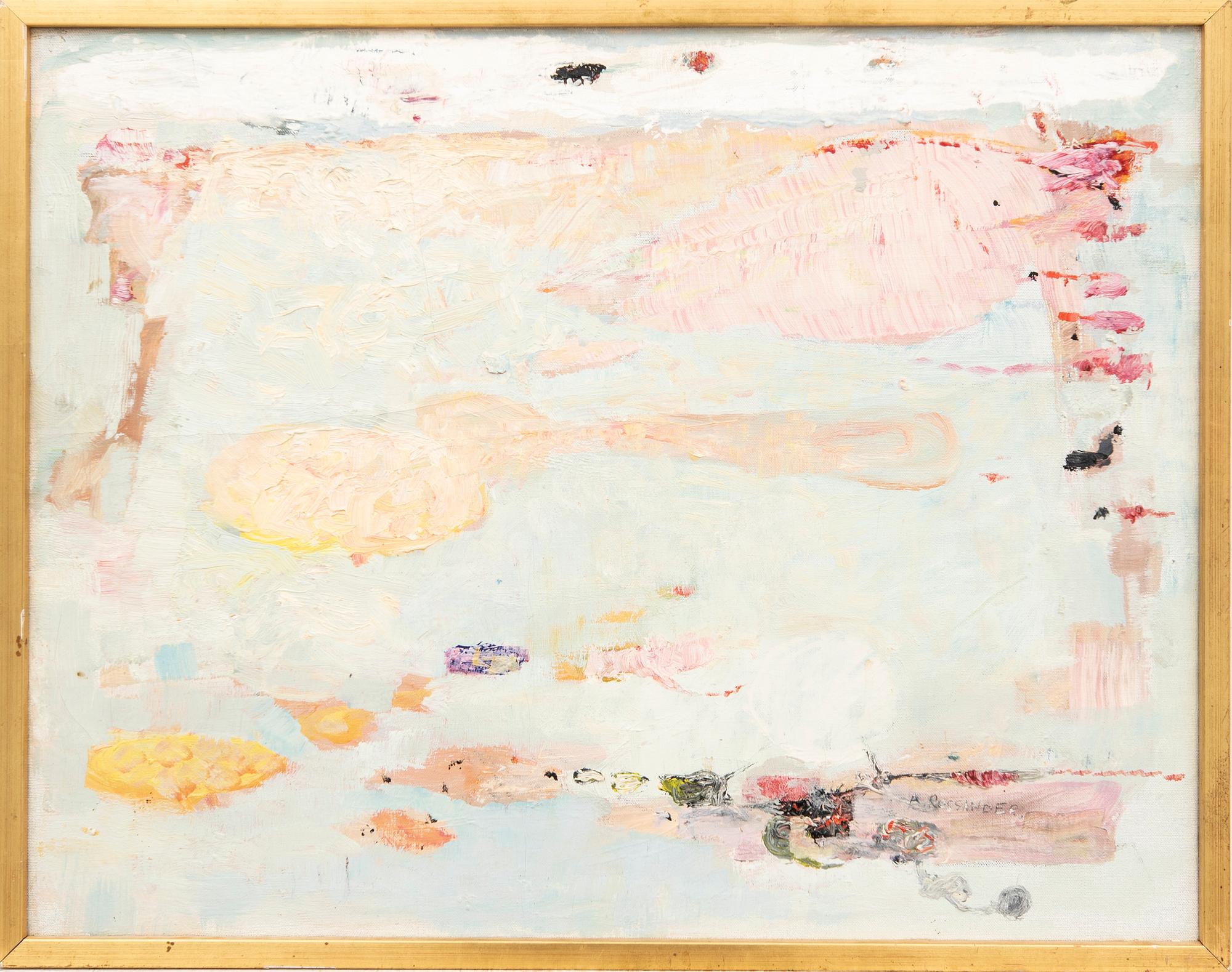 Armand Rossander, olja på duk, signerad.