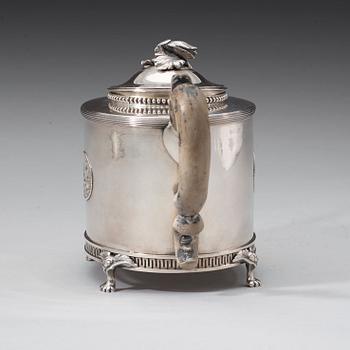 TEKANNA, av Gustaf Hamnqvist, Åmål 1798. Gustaviansk.