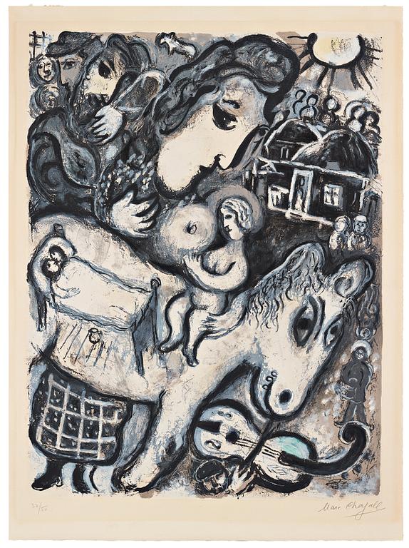 Marc Chagall, "Village gris".