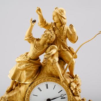 BORDSPENDYL, Frankrike, 1800-talets andra hälft.