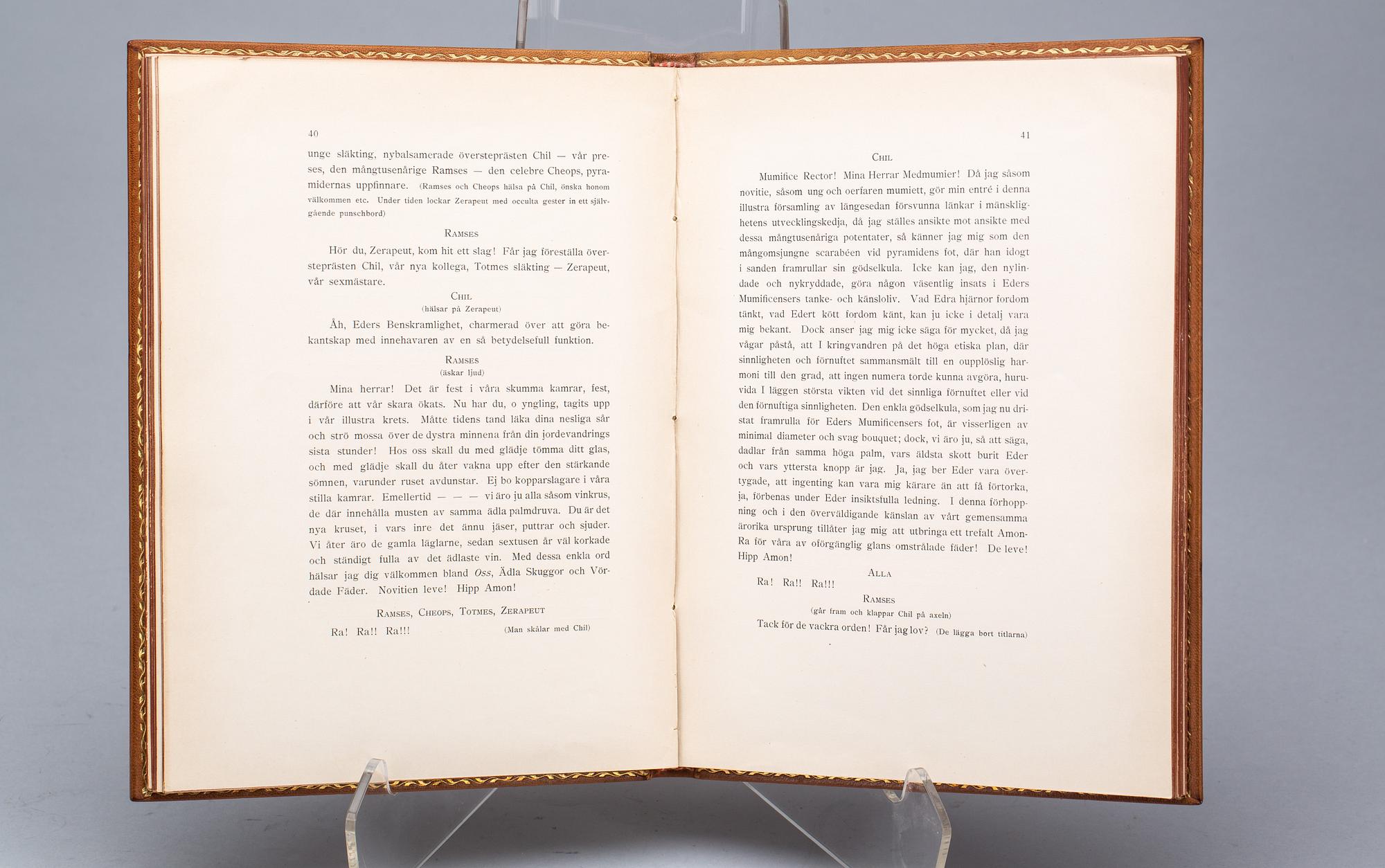 BOK, Uarda. Lund 1920.