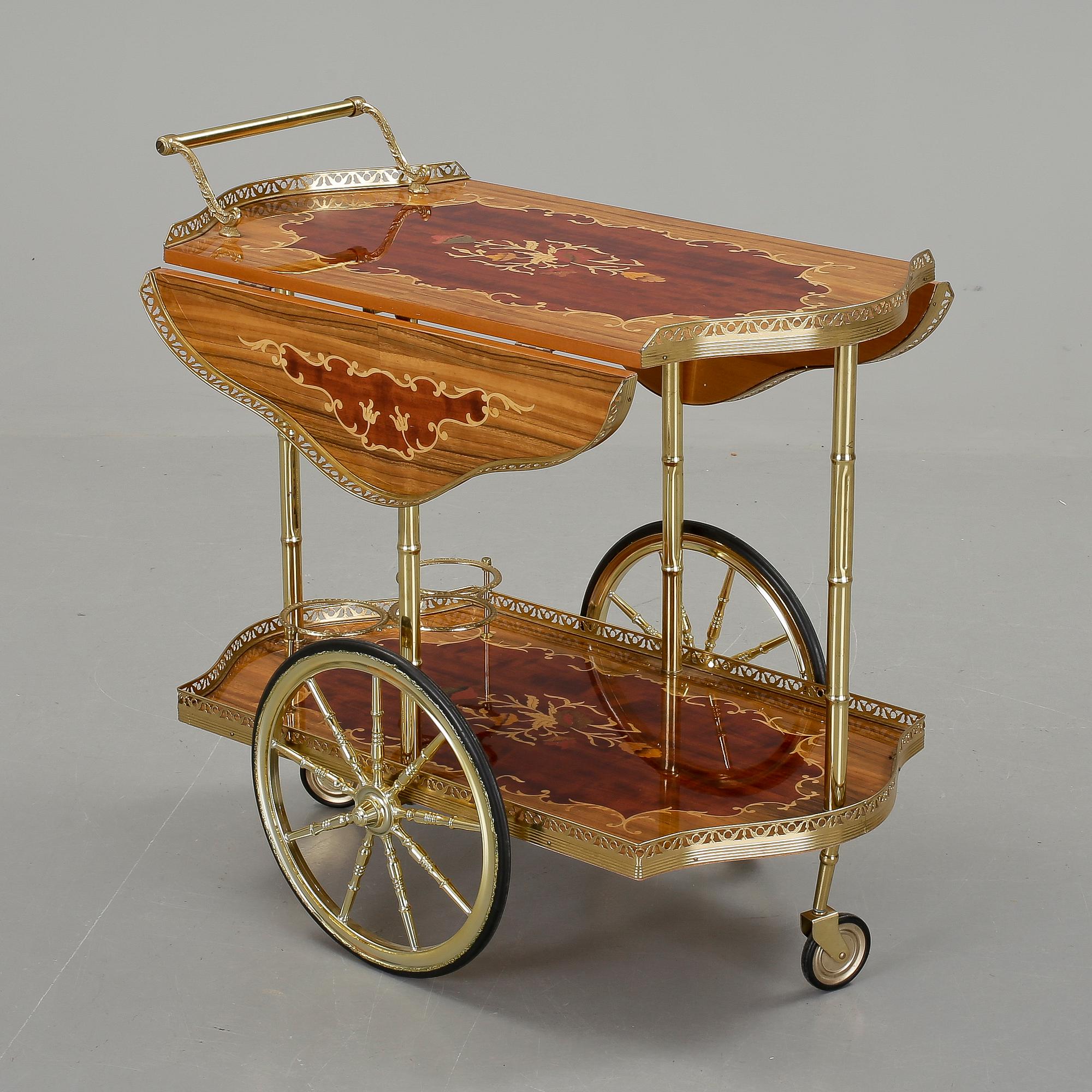 DRINKVAGN/SERVERINGSVAGN, 1900-talets andra hälft.