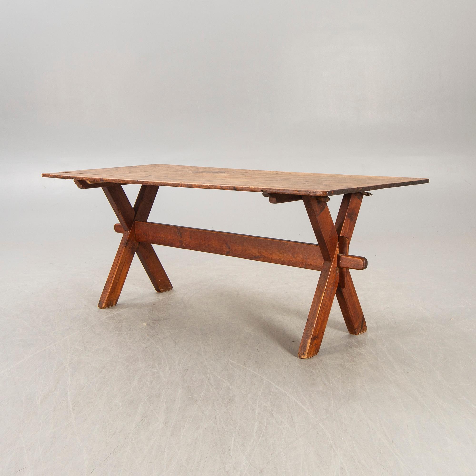 Bockbord omkring 1900.