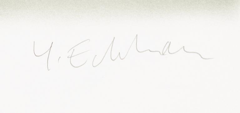 Yrjö Edelmann, "Stringed blue ocean".