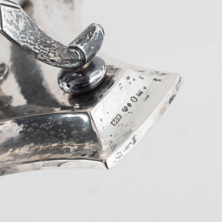 A Swedish Silver Bowl, mark of CG Hallberg, Stockholm 1926.