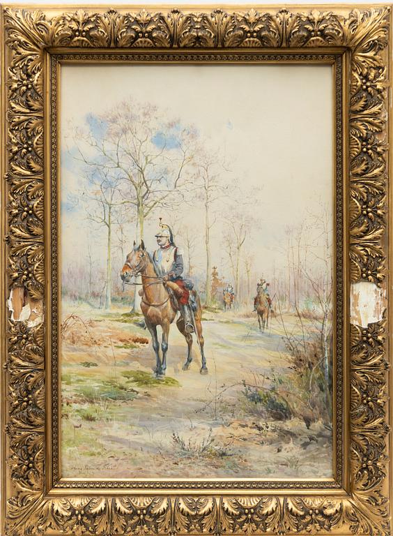 Anna Palm de Rosa, Kavallerister.