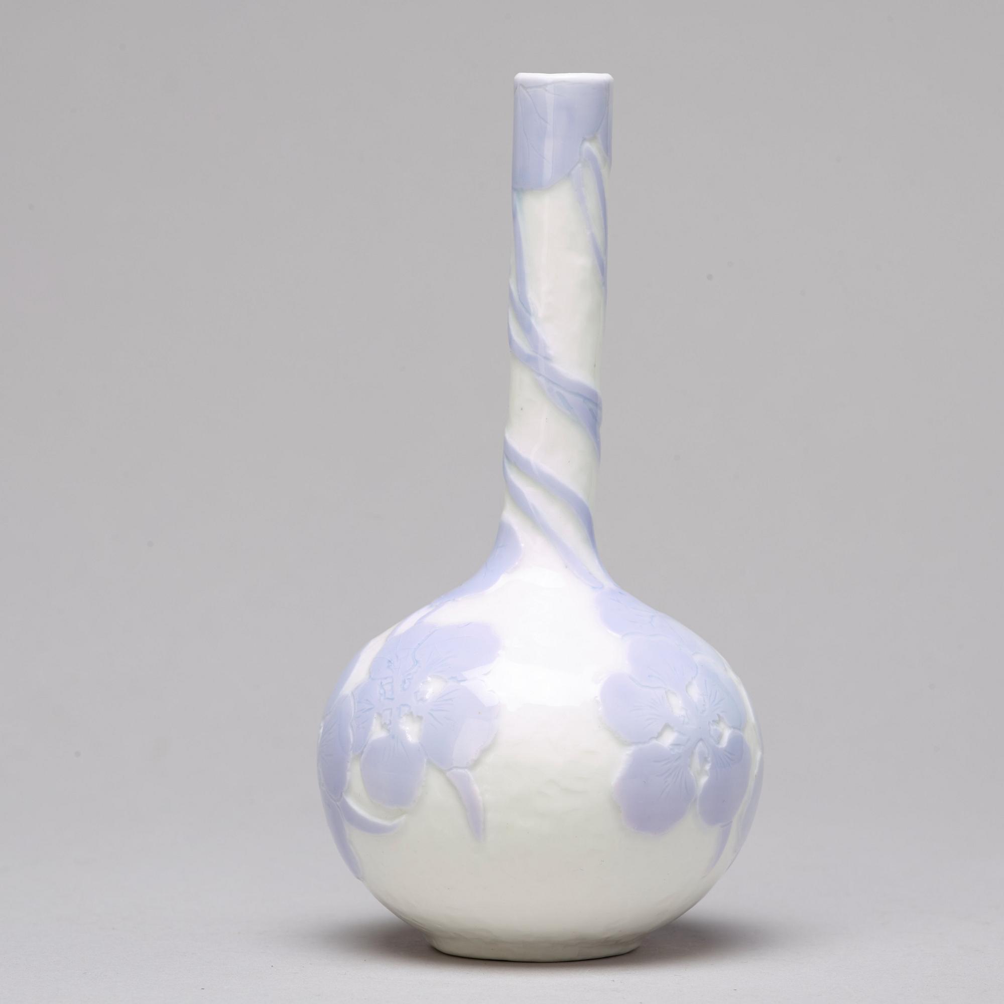 JOSEF EKBERG, a "Sgraffito" porcelain vase, Gustafsberg, Sweden 1902.