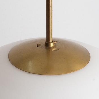 Harald Notini, eller Uno Westerberg, taklampa, modell "11907", Arvid Böhlmarks Lampfabrik, Stockholm, 1950-tal.