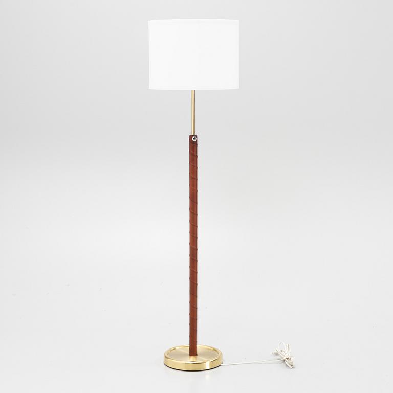 A brass floor lamp from Fagerhults, end of the 20th Century.