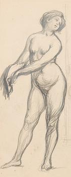Janis Rozenthal, Nakenstudie.