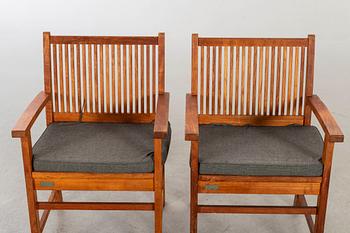 A pair of Danish Trip Trap armchairs.