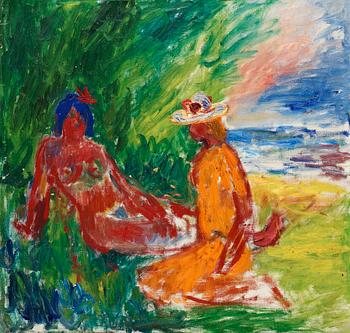 54. Ivan Ivarson, "Flickorna vid stranden".
