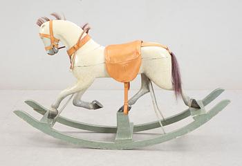 GUNGHÄST, trä, 1900-tal.