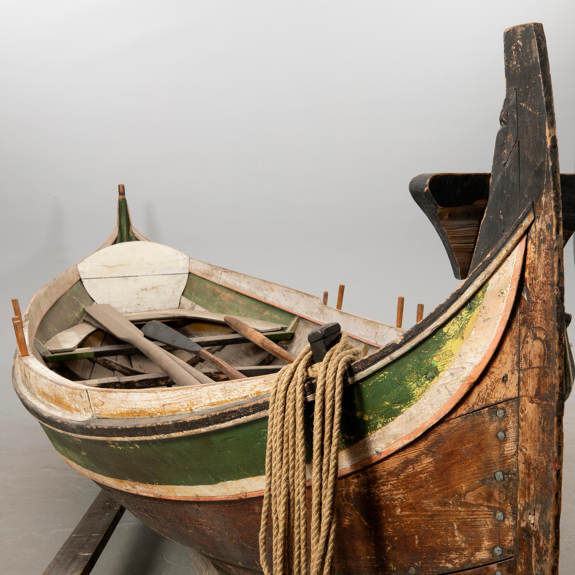 Nordlandsbåt, kjeks / færing / tororing, Norge, sannolikt 1900-talets första hälft.