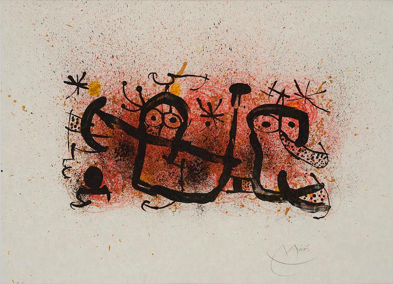 Joan Miró, "Ma de proverbis".