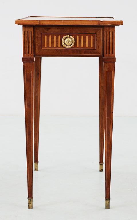 A Gustavian table by Georg Haupt (master 1770-1784), not signed.