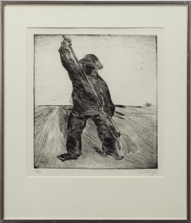 Evert Lundquist, Man in the Field.